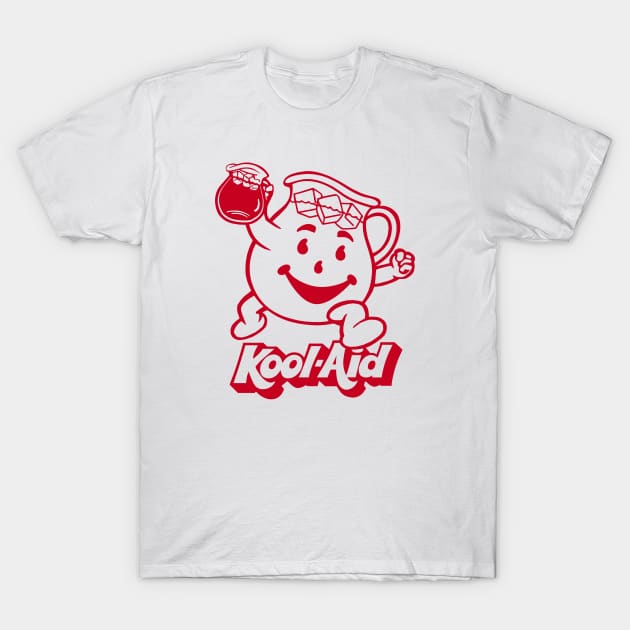 HEY KOOL-AID! - Red T-Shirt by ROBZILLA